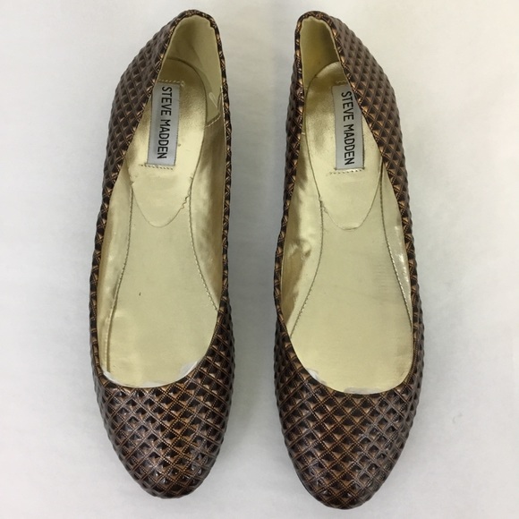 Steve Madden Shoes - Steve Madden P-Razle Bronze Black Slip On - 8.5